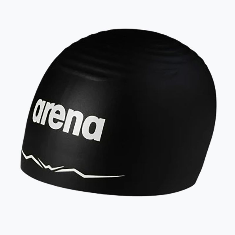 Czepek do pływania arena Aquaforce Wave black/white 2