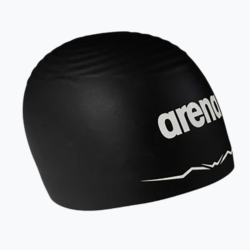 Czepek do pływania arena Aquaforce Wave black/white 3