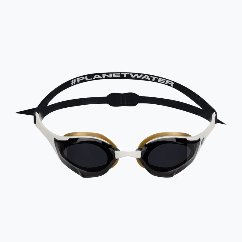Okulary do pływania arena Cobra Edge Swipe smoke/white/gold 2