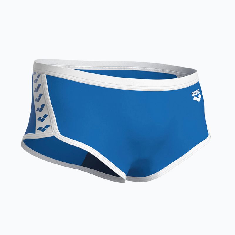Bokserki pływackie męskie arena Icons Swim Low Waist Short Solid royal/white 4