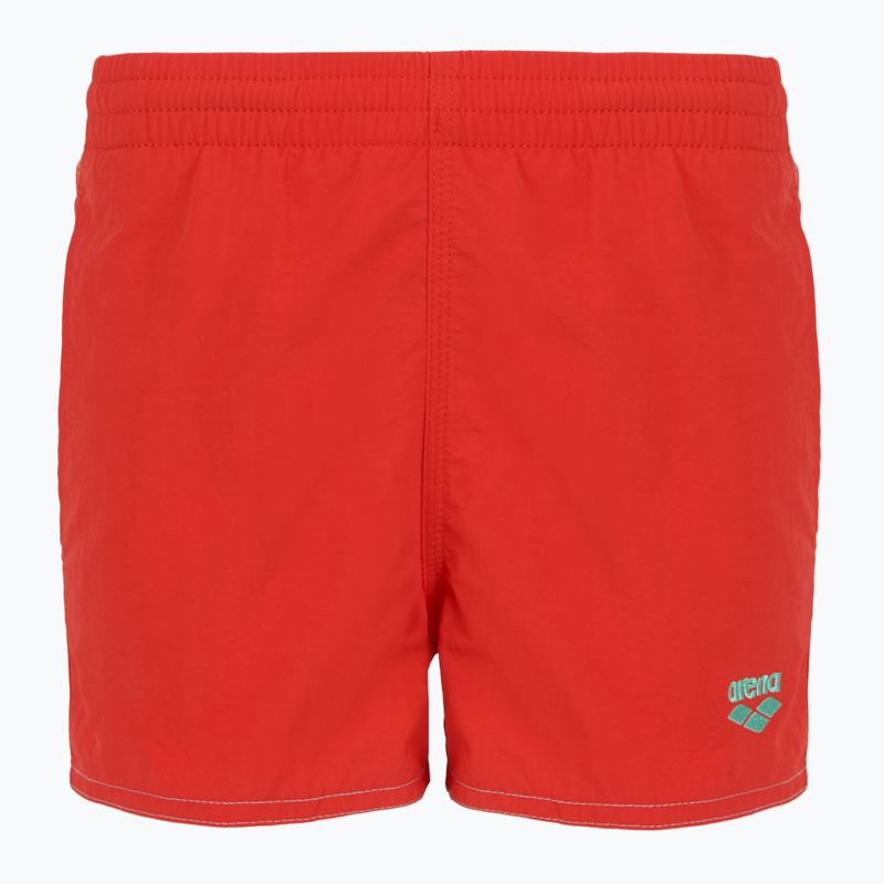 Szorty kąpielowe dziecięce arena Bywayx Youth R fluo red/water