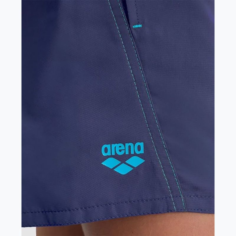 Szorty pływackie dziecięce arena Fundamentals Logo JR Boxer R navy/turquoise 5