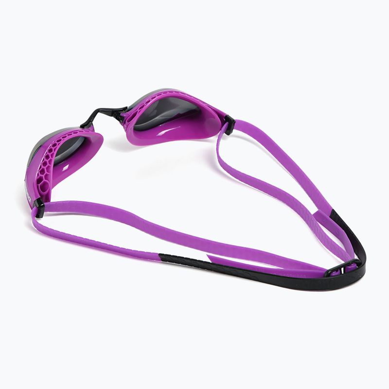 Okulary do pływania arena Air-Speed Mirror silver/purple/black 7