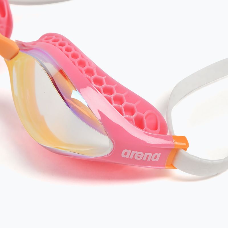 Okulary do pływania arena Air-Speed Mirror yellow copper/light/pink/orange 6