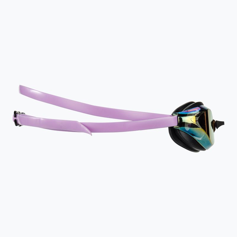 Okulary do pływania arena Python Mirror violet/black/violet 3