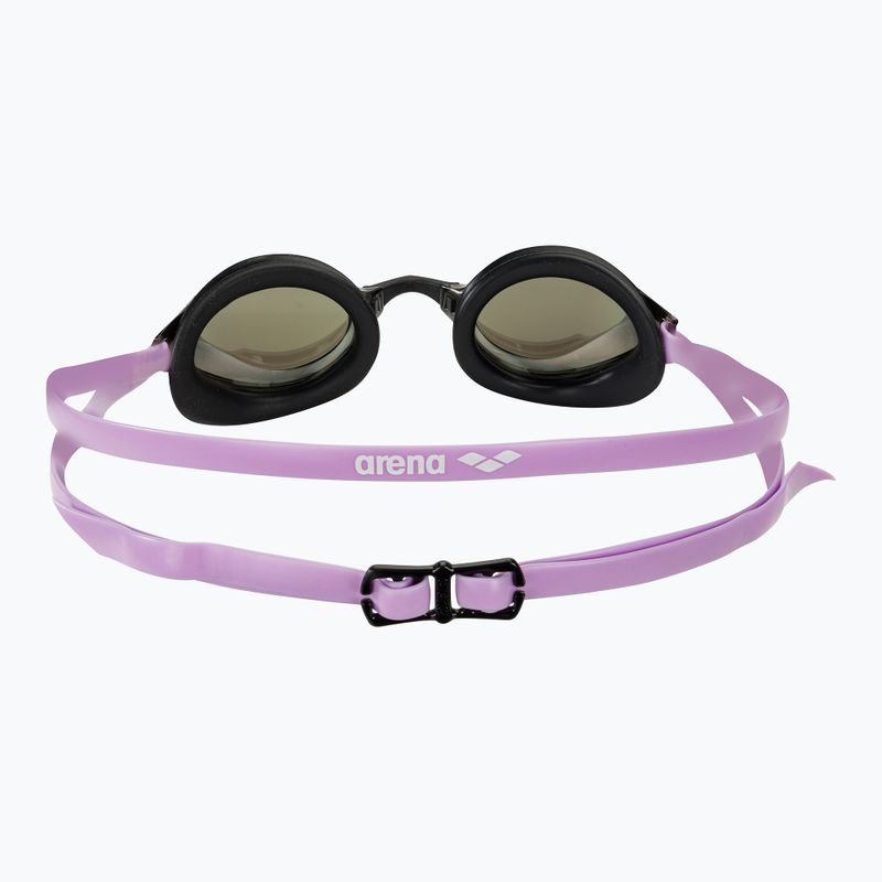 Okulary do pływania arena Python Mirror violet/black/violet 5