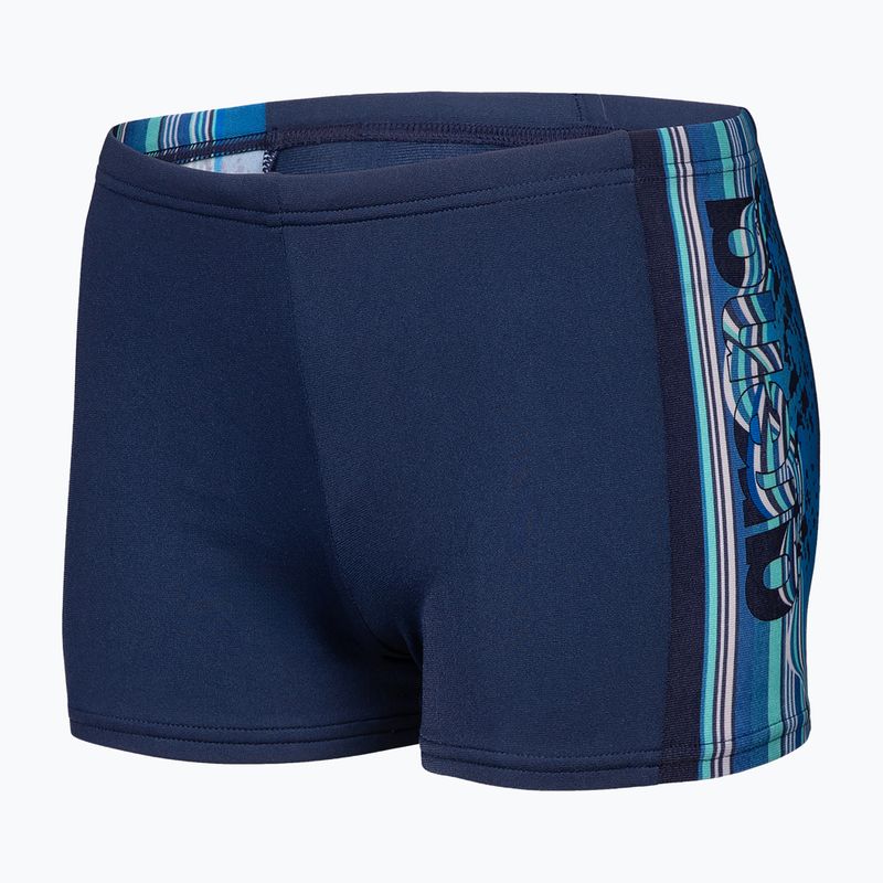 Bokserki pływackie dziecięce arena Palette Swim Short navy/navy multi 3