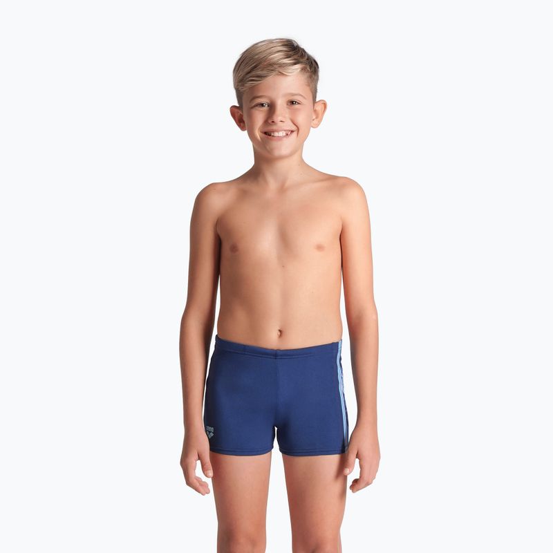 Bokserki pływackie dziecięce arena Palette Swim Short navy/navy multi 4
