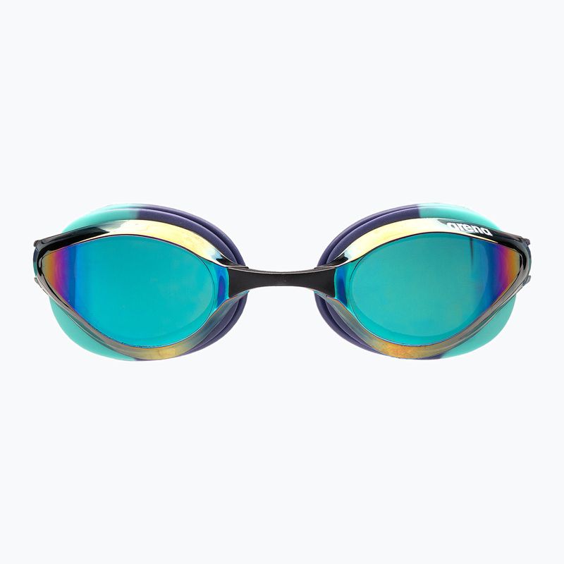 Okulary do pływania arena Python Mirror turquoise/future dusk/water 4