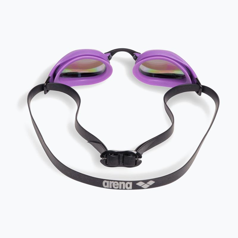 Okulary do pływania arena Cobra Swipe Mirror emerald/plum/black 5