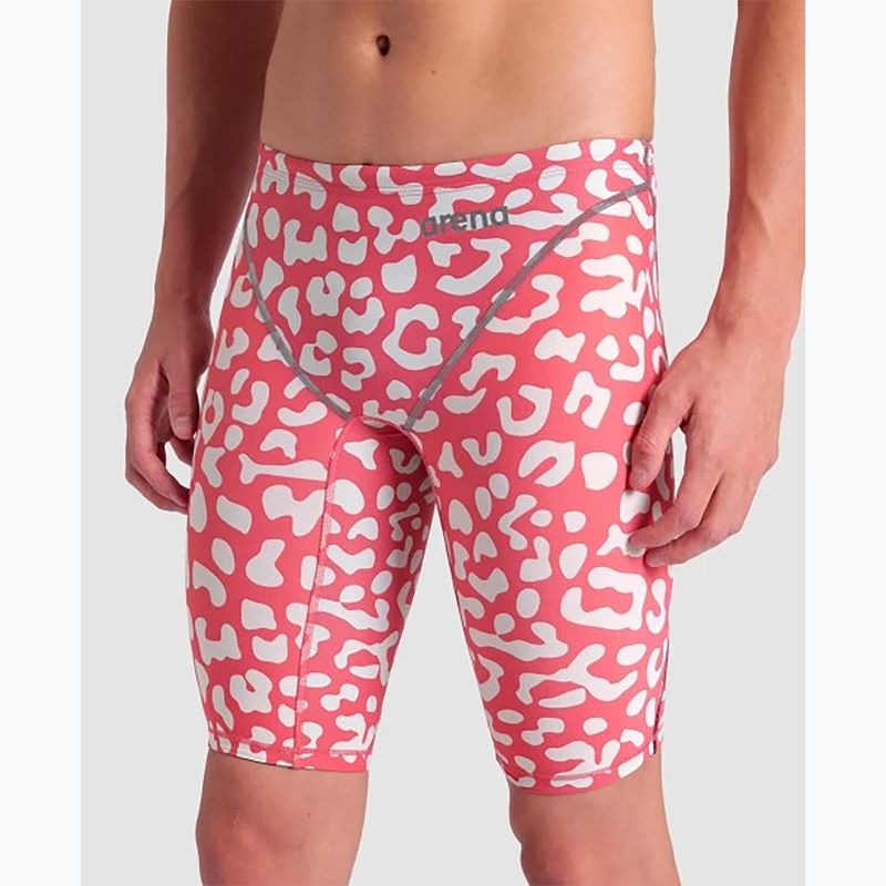 Jammery kąpielowe męskie arena Powerskin ST Next LE Jammer leopard skin geranium 7