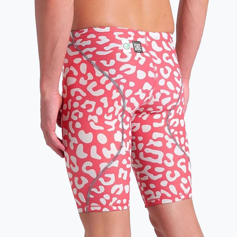 Jammery kąpielowe męskie arena Powerskin ST Next LE Jammer leopard skin geranium 8