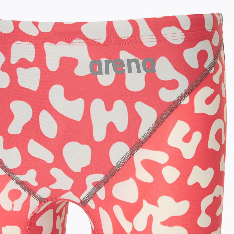 Jammery kąpielowe męskie arena Powerskin ST Next LE Jammer leopard skin geranium 3