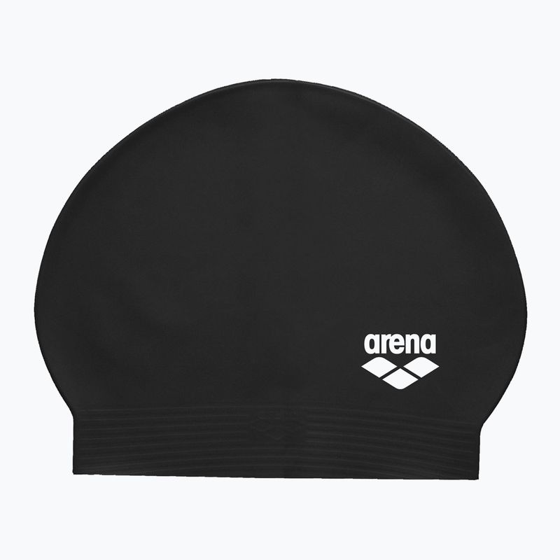 Czepek pływacki arena Soft Latex II black/white
