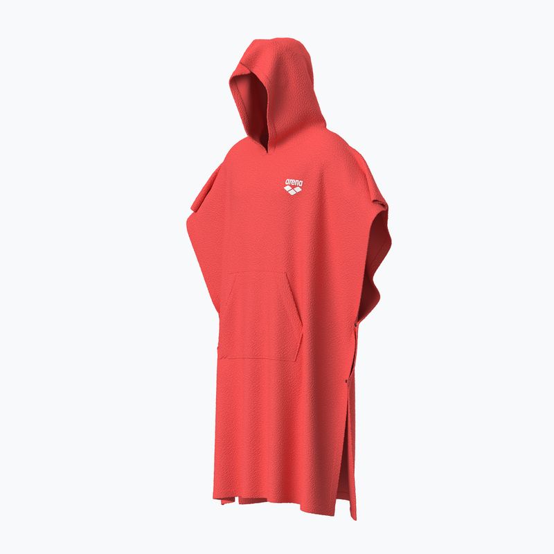 Ponczo arena Cotton Poncho calypso coral/white 4