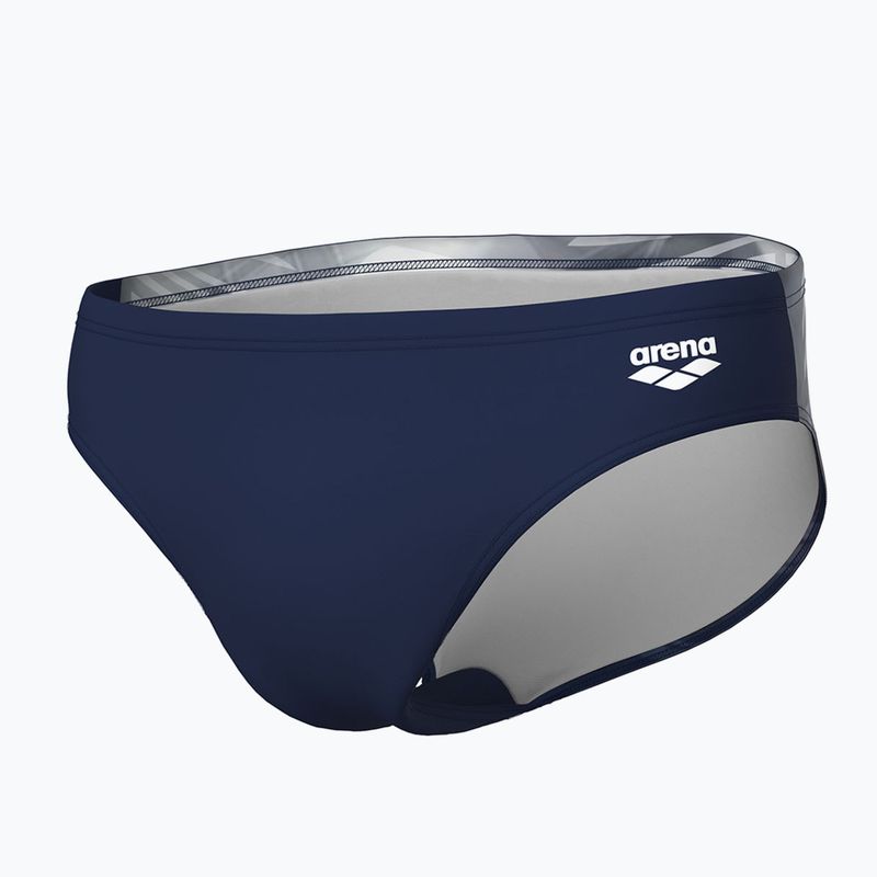 Slipy pływackie męskie arena Dreaming Swim Briefs navy/multi 3