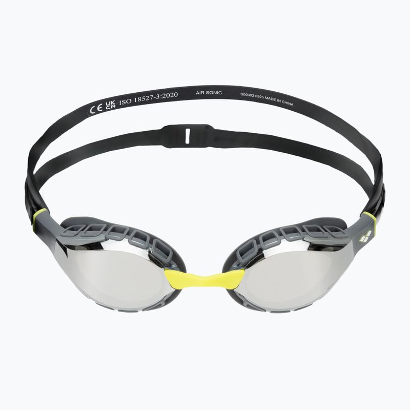 Okulary do pływania arena Air Sonic Mirror silver/anthracite 2