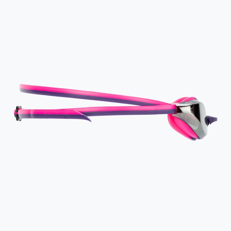 Okulary do pływania dziecięce arena Python Mirror Jr silver/shocking pink/plum 3