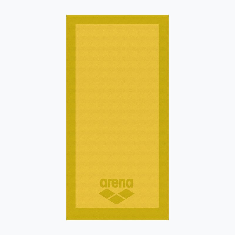Ręcznik arena Bicolor Velour golden kaki 2