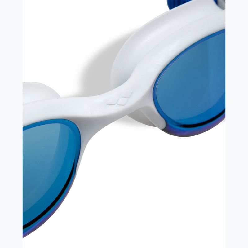 Okulary do pływania arena The One Plus Mirror blue mirror/white 5