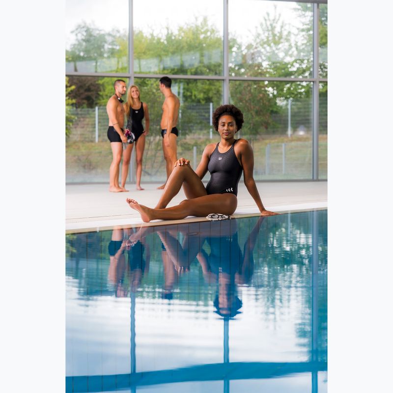 Strój pływacki jednoczęściowy damski arena Monoglow One Piece black multi/black 11