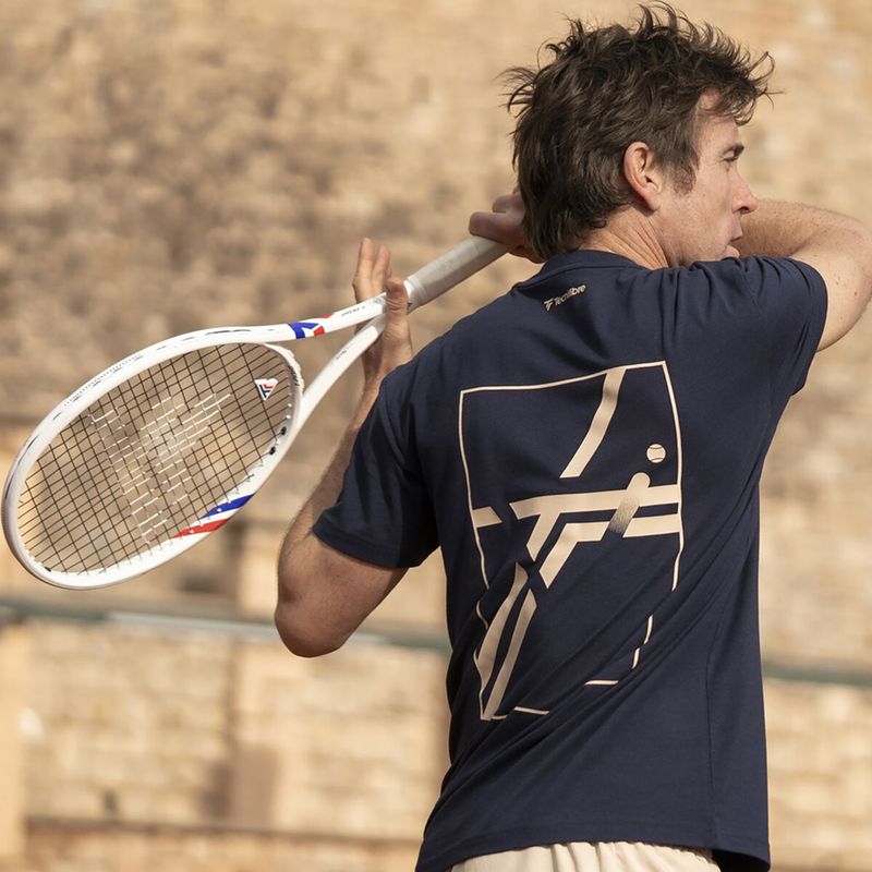 Koszulka męska Tecnifibre Graphic Tee marine 6