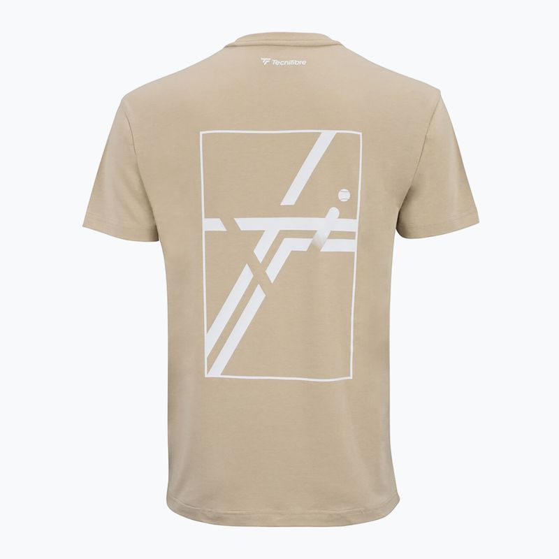 Koszulka męska Tecnifibre Graphic Tee sand 5