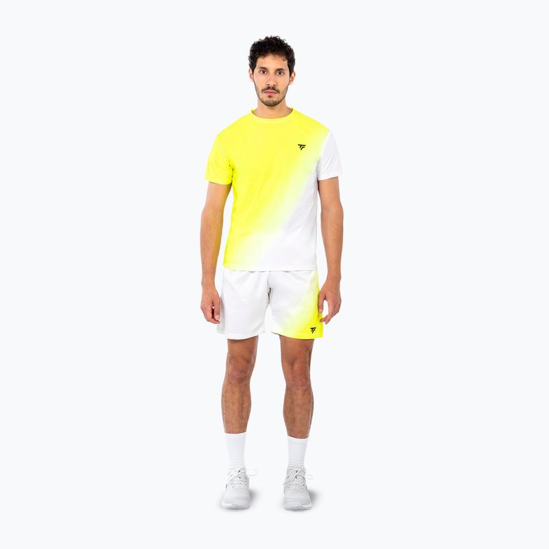 Spodenki tenisowe męskie Tecnifibre X-Loop white/yellow 2