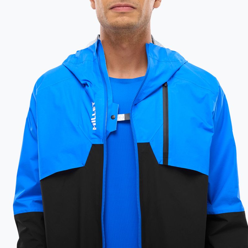 Kurtka do biegania męska Millet Intense Pro 2.5L black/icon blue 5