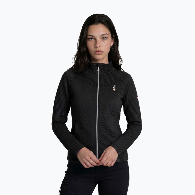 Bluza damska Aulp Simix Jacquard Knit black