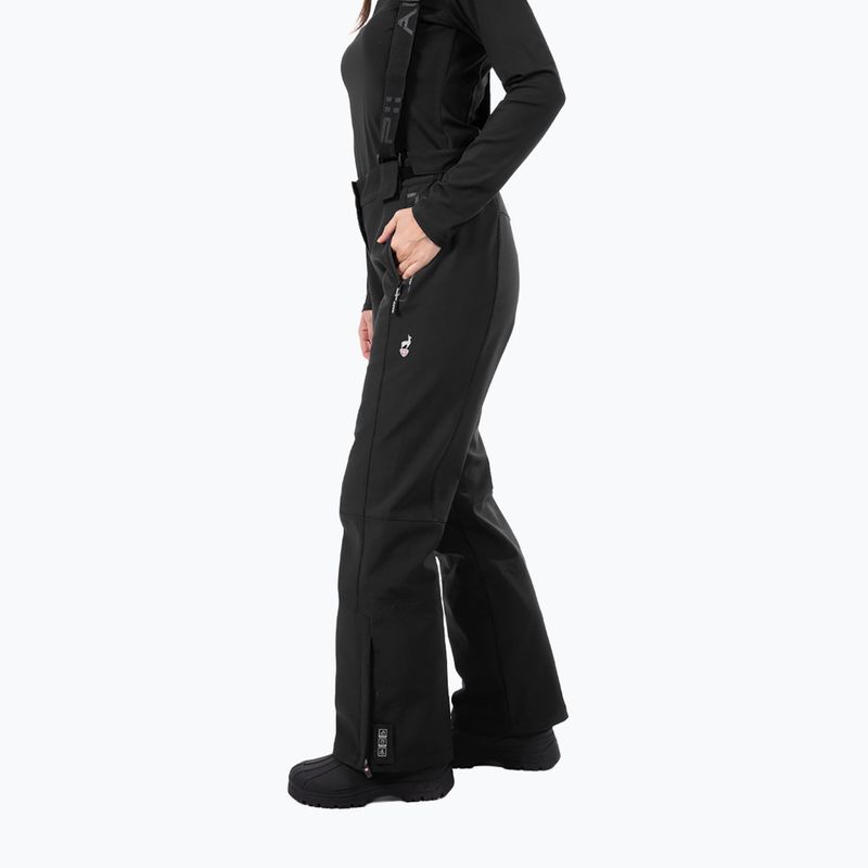 Spodnie narciarskie damskie Aulp Velen Softshell Ski black 4