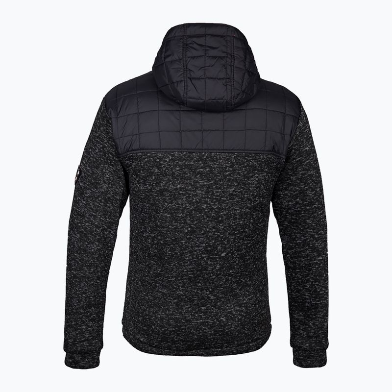 Kurtka hybrydowa męska Aulp Bukai black 5