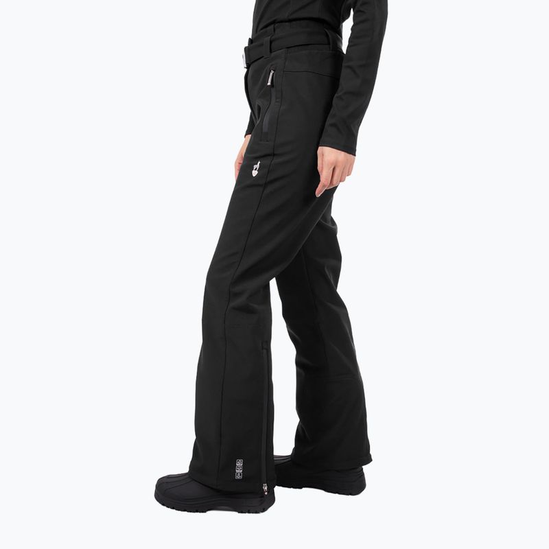Spodnie narciarskie damskie Aulp Vizuv Softshell Ski black 3