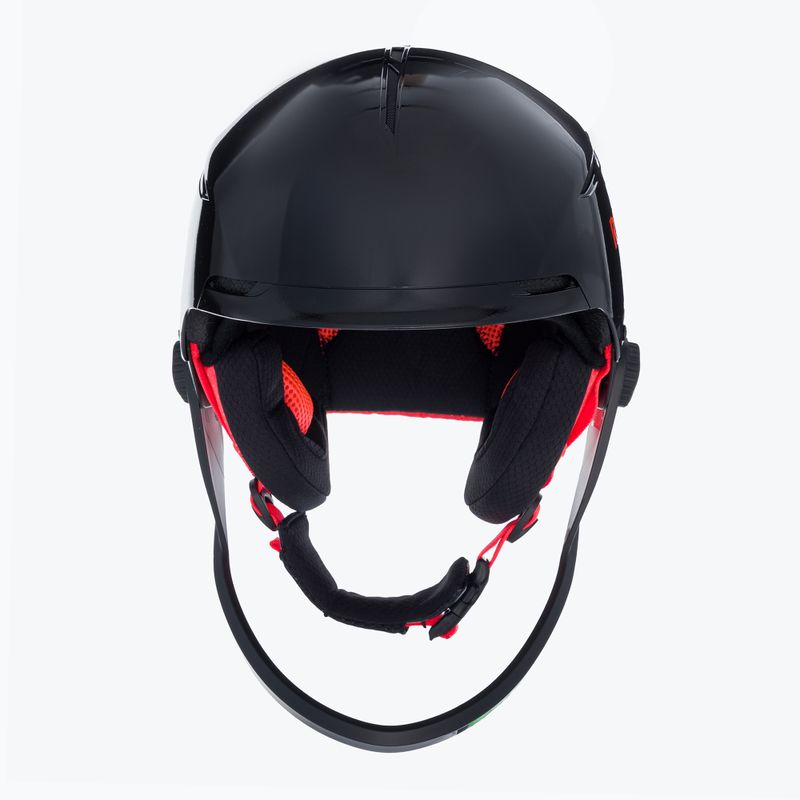 Kask narciarski Rossignol Hero Slalom Impacts + Chinguard black 2