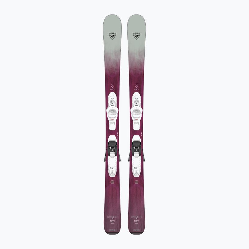 Narty zjazdowe dziecięce Rossignol Experience W Pro Jr + wiązania Kid 4 GW 6