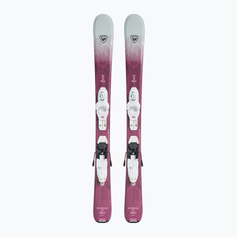 Narty zjazdowe dziecięce Rossignol Experience W Pro Jr + wiązania Kid 4 GW