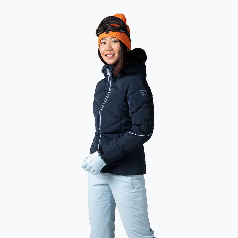 Kurtka narciarska damska Rossignol Staci Pearly dark navy 4