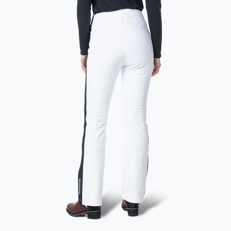 Spodnie narciarskie damskie Rossignol Resort Softshell white 5