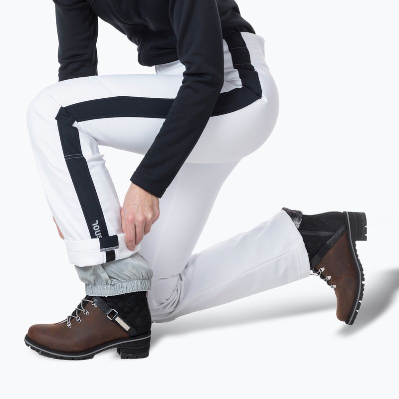 Spodnie narciarskie damskie Rossignol Resort Softshell white 7