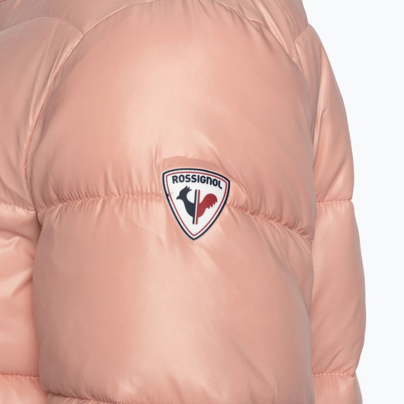 Kurtka damska Rossignol Shiny Bomber pastel pink 11