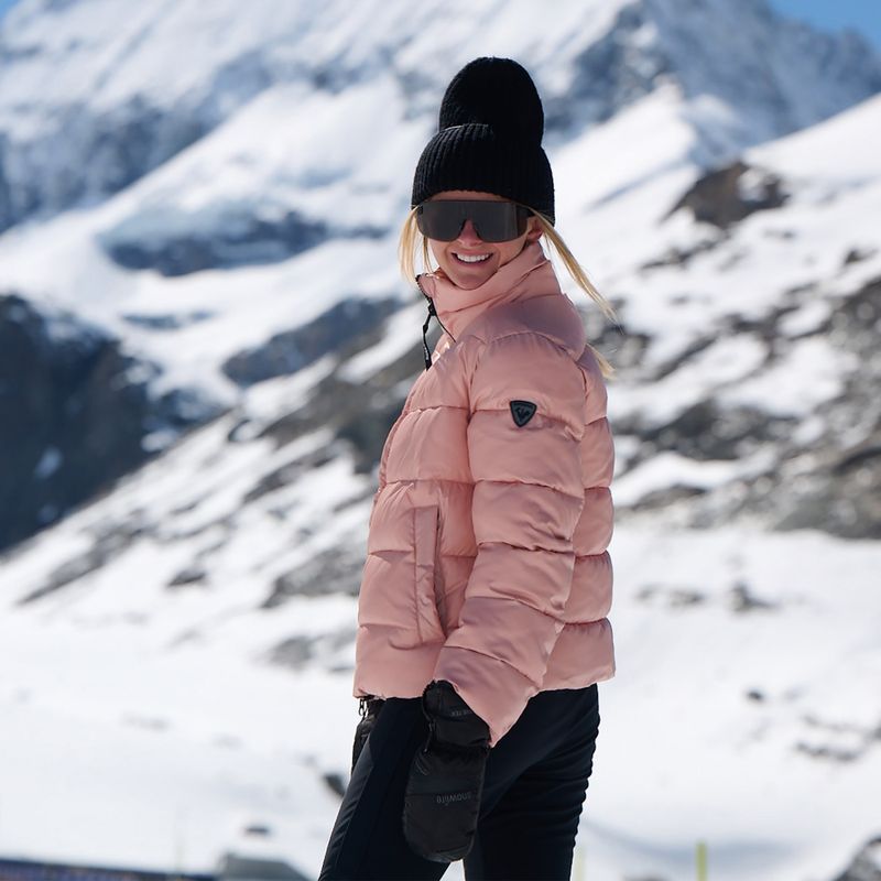 Kurtka damska Rossignol Shiny Bomber pastel pink 14