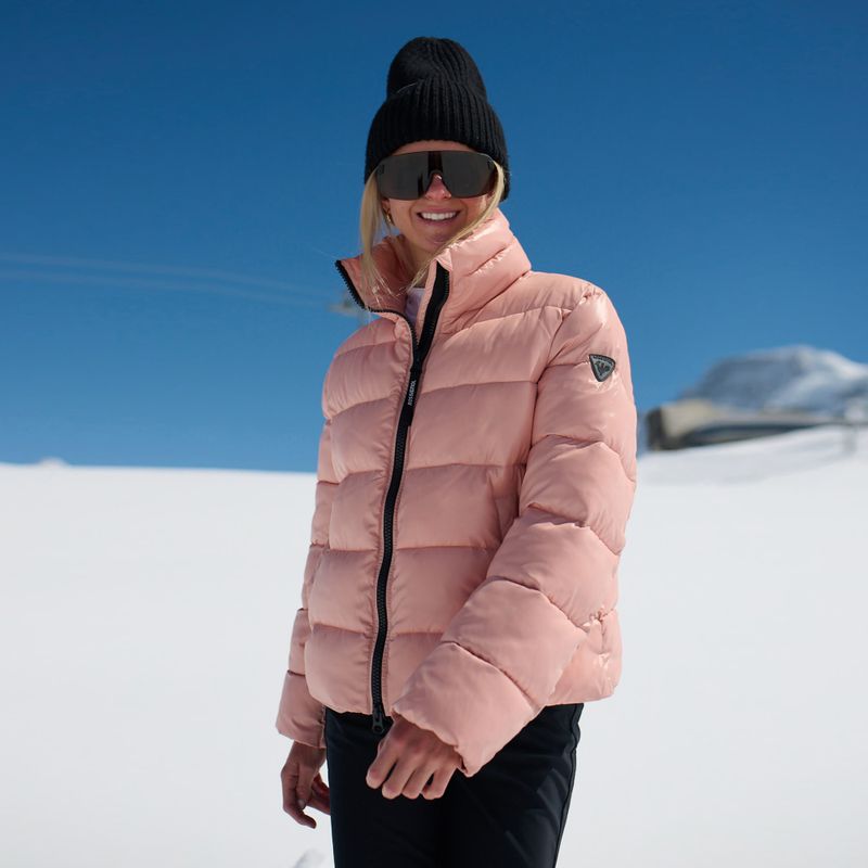 Kurtka damska Rossignol Shiny Bomber pastel pink 16