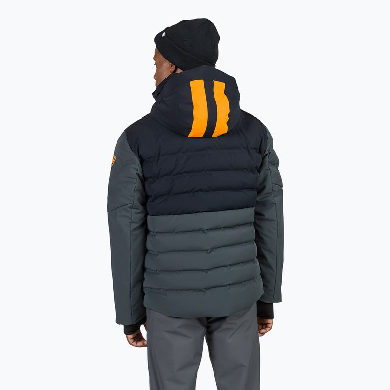 Kurtka narciarska męska Rossignol Blackside Puffy onyx grey 3