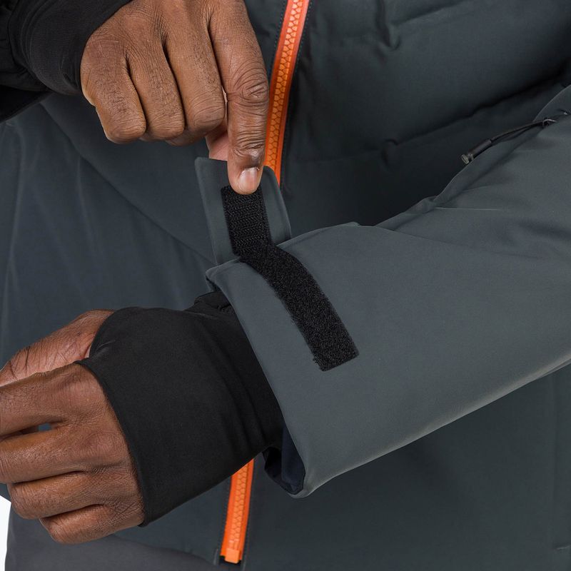 Kurtka narciarska męska Rossignol Blackside Puffy onyx grey 12