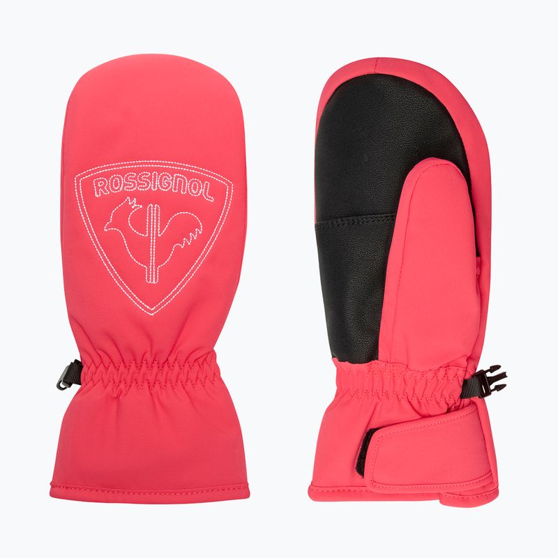 Rękawice narciarskie dziecięce Rossignol Jr Rooster M tea rose 7