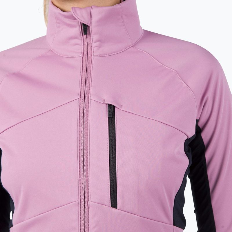 Kurtka softshell damska Rossignol Genetys moonlite mauve 5