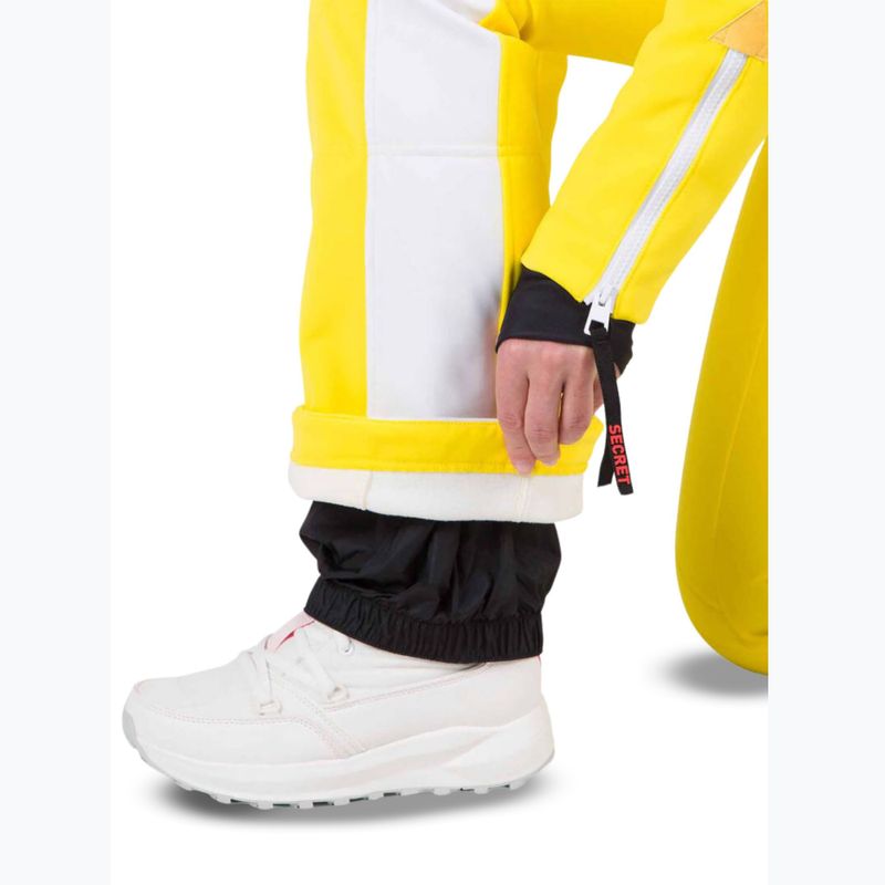 Kombinezon narciarski damski Rossignol Sublim Insulated Overall true yellow 6