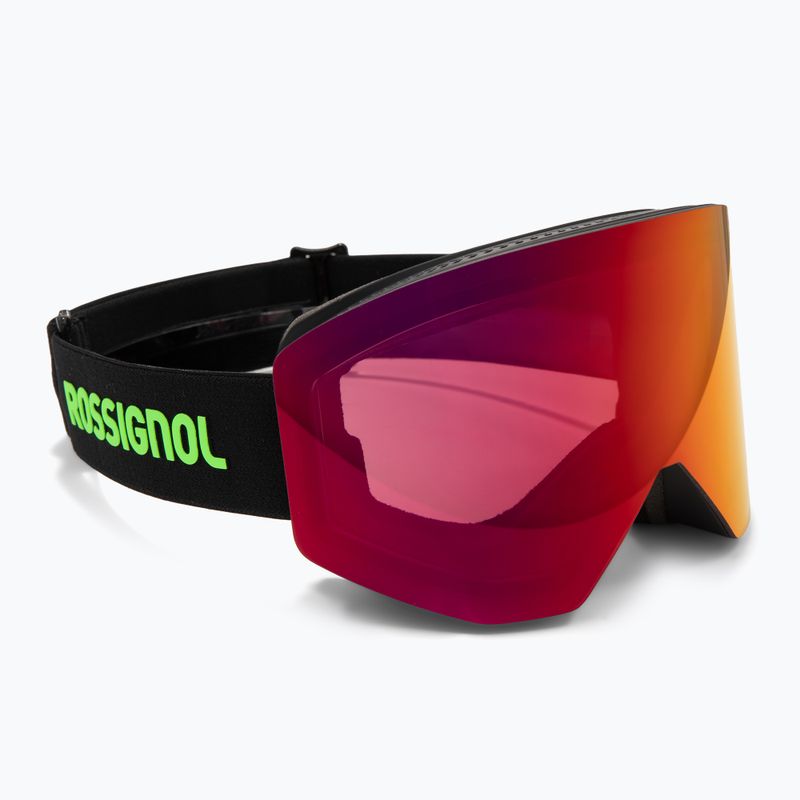 Gogle narciarskie Rossignol Otava Hero black/persimon/pink 2