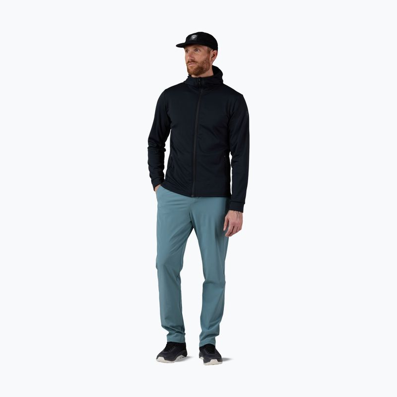 Bluza polarowa męska Rossignol Mid Layer Stretch Hoodie black 2
