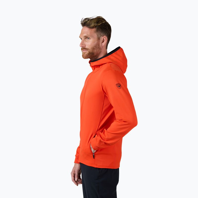 Bluza polarowa męska Rossignol Mid Layer Stretch Hoodie golden gate 4
